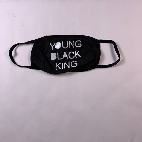 Young Black King Face Mask - Picture 1 of 3